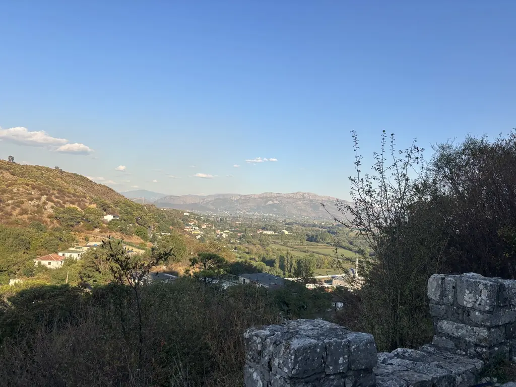 Ausblick ins Tal bei Shkodra